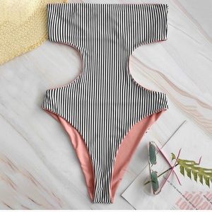 Zaful Reversible one piece swimsuit